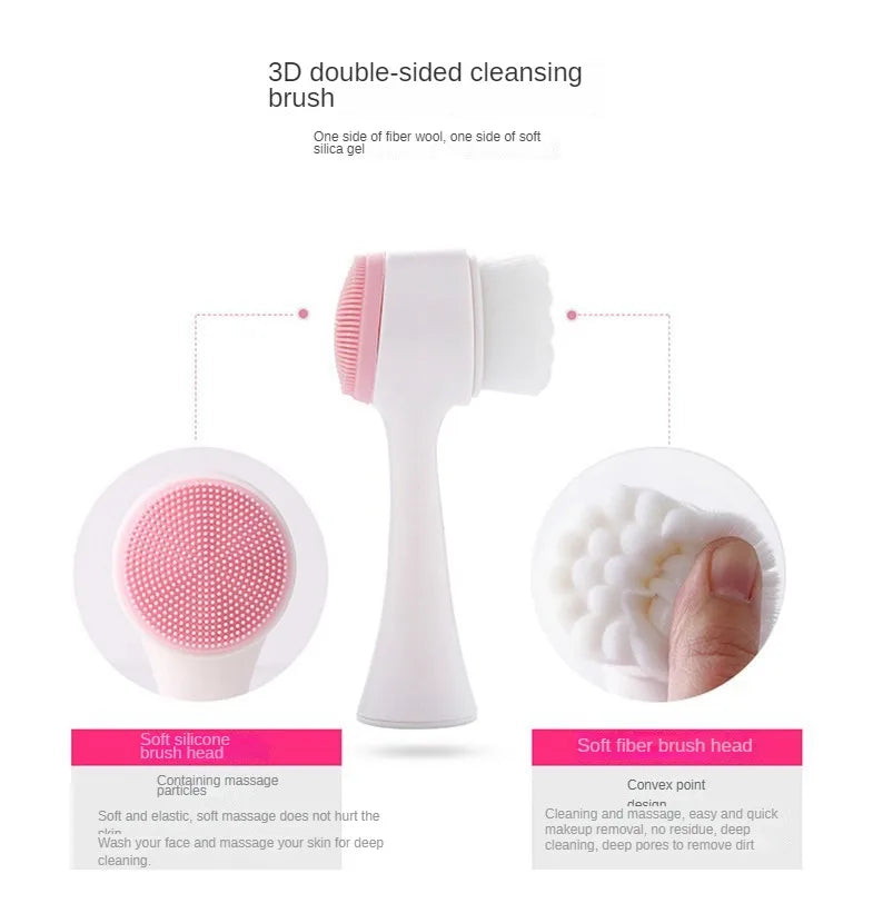 Silicone Facial Cleansing Brush.