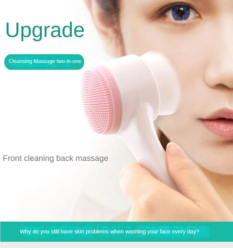 Silicone Facial Cleansing Brush.
