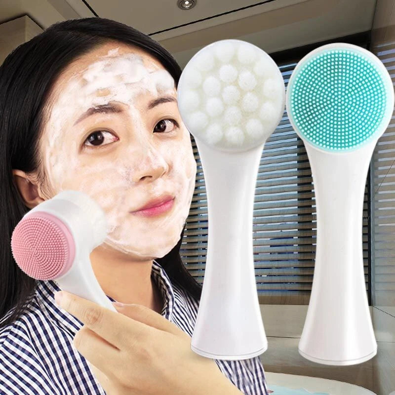 Silicone Facial Cleansing Brush.