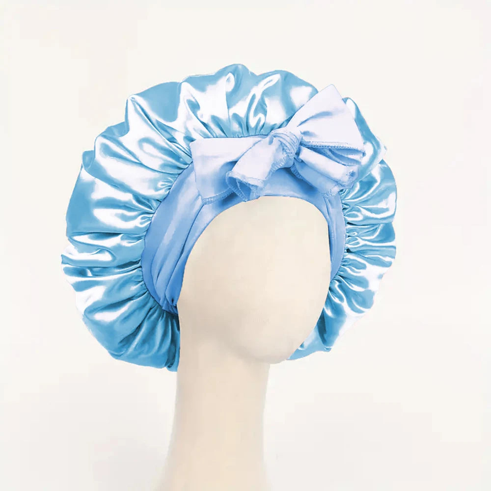 Adjustable Satin Sleep Bonnet