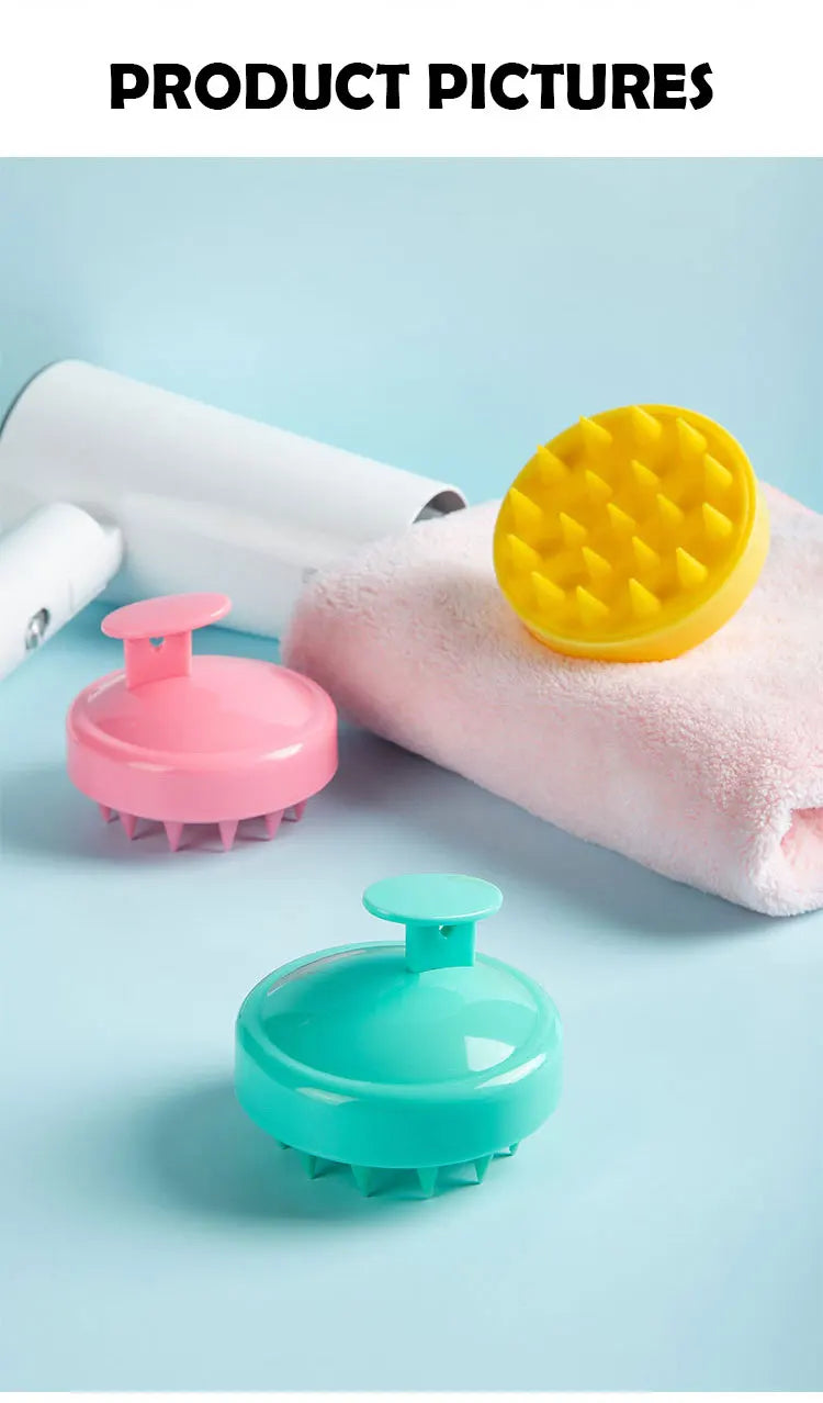 Silicone Scalp Massager